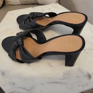 Vince Camuto Elegant Black Women's Heeled Sandals